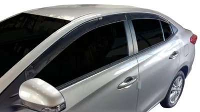 Calha De Chuva 4P Yaris Sedan