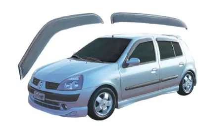 Calha De Chuva 4P 01/ Hatch/Sedan Clio