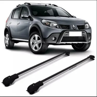 Travessa P/ Longarina Sandero Stepway Prata Slim