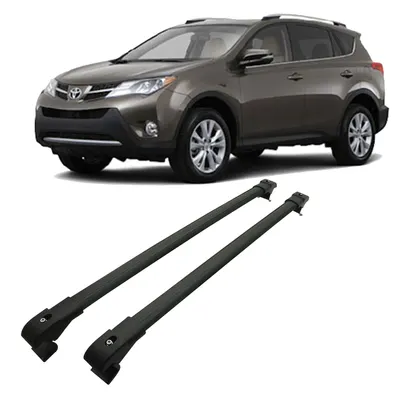 Travessa P/ Longarina RAV 4 13/16 Preta Slim*