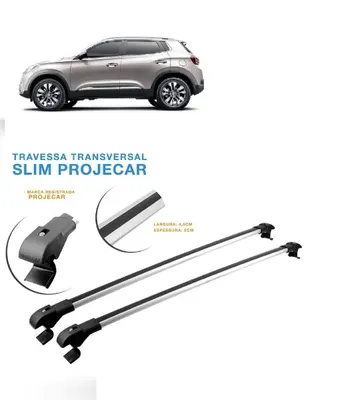 Travessa P/ Longarina Tiggo 5/5X Prata Slim*