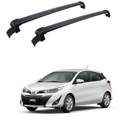 Rack De Alumínio Yaris Preto*