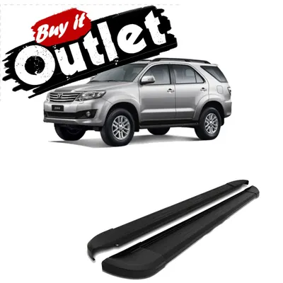 Estribo SW4 06/15 Alumínio Preto* Outlet