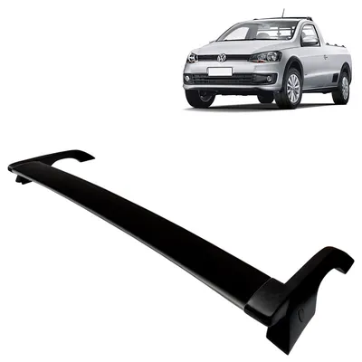 Rack De Alumínio Saveiro GV/ CS Preto (Mod Orig)* — detalhe